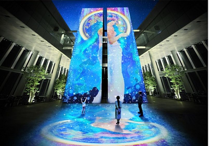 シリーズ史上最大のプロジェクションマッピング
「CITY LIGHT FANTASIA by NAKED ―Crystal World― 」に
大阪芸術大学の学生が手掛けるコンテンツがいよいよ登場！
～２０２０年２月５日（水）からスタート！～
