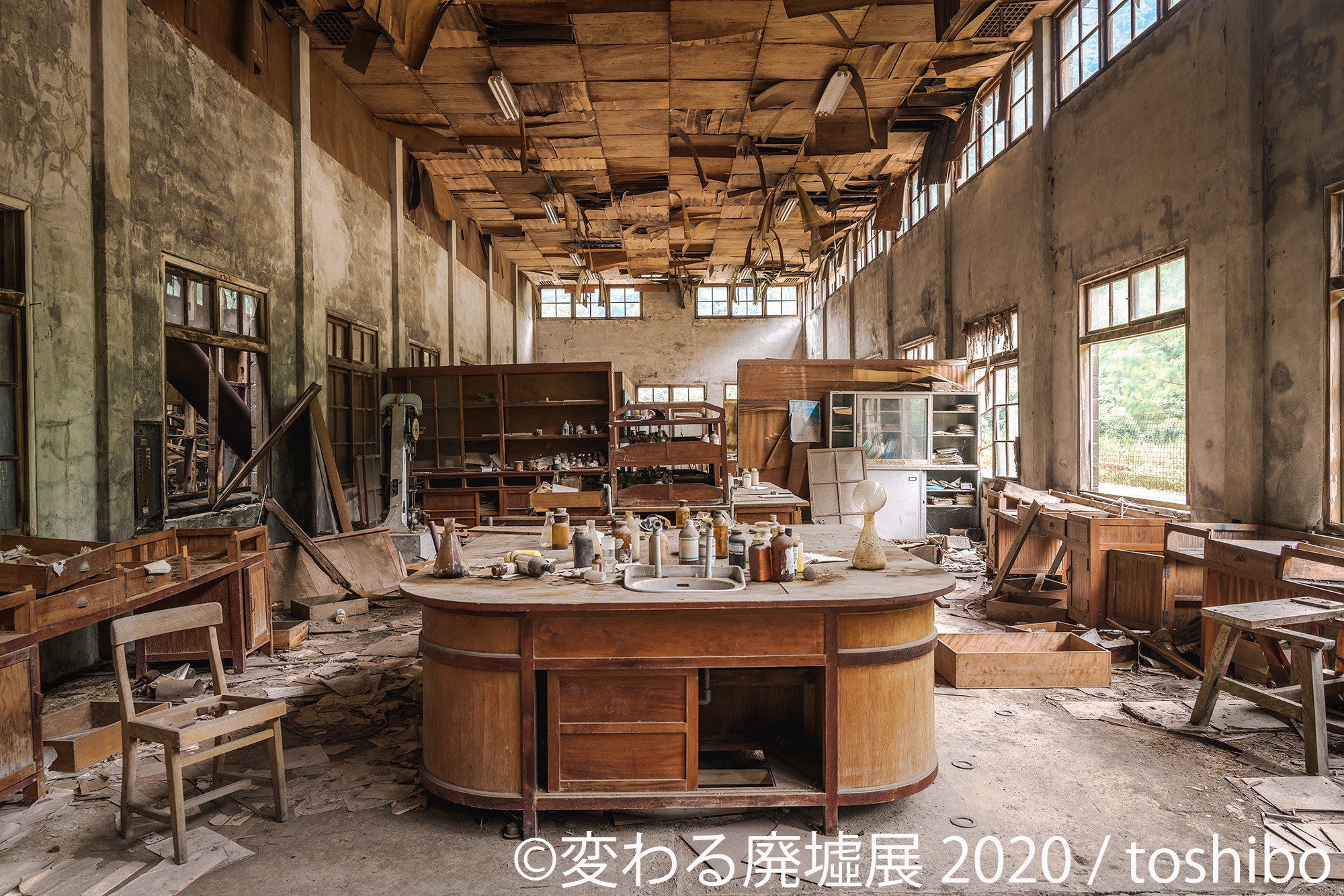 廃墟の概念が変わる 写真から感じる物語は鳥肌モノ 変わる廃墟展 3 6 東京で開催 臨場感ある動画も公開 株式会社baconのプレスリリース