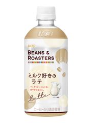 “ほっこりおしゃれ。癒しのカフェの味わい。”が楽しめる『UCC BEANS & ROASTERS』ブランドから初のフルーツフレーバー新登場！『UCC BEANS & ROASTERSミルク好きのストロベリーラテPET450ml』を4月6日(月)より全国にて期間限定新発売！他ラインアップもさらにおいしくこの春リニューアル！