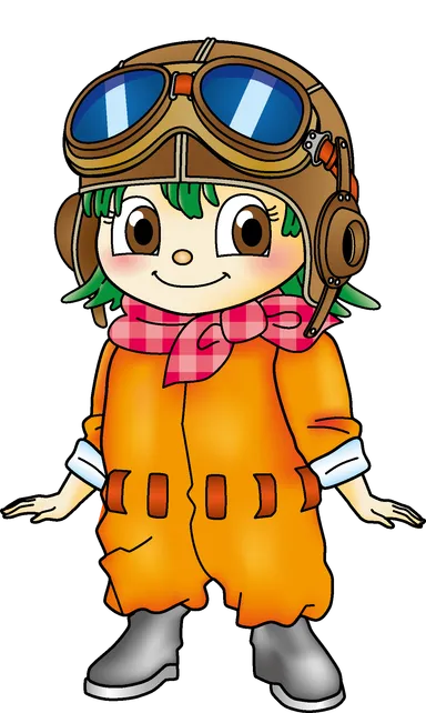 公式キャラクター　楽ちゃん