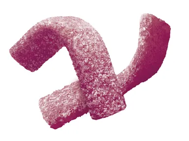 フェットチーネグミ グレープソーダ味　生地(1)