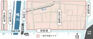 京都・祇園キャバクラ日々紹介TRY18の地図