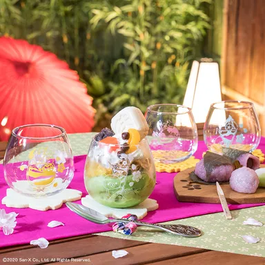 F賞：デザートグラス