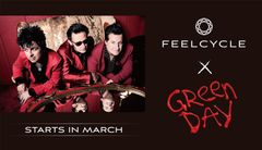 暗闇フィットネス(R)のパイオニアFEELCYCLE×Green Dayスペシャルプログラム実施決定！3月下旬から期間限定でレッスン提供開始！