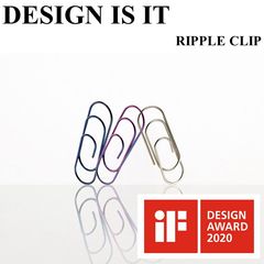 RIPPLE CLIPが iFデザインアワード2020を受賞