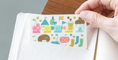 身近なカードポケットにスリムに収まる