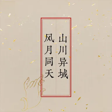 「山川異域 風月同天」カバージャケット