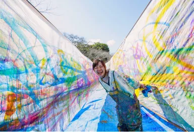 「絵の具であそぼう」プロジェクト 4