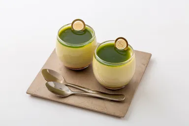 狭山茶のプディング/資生堂パーラー