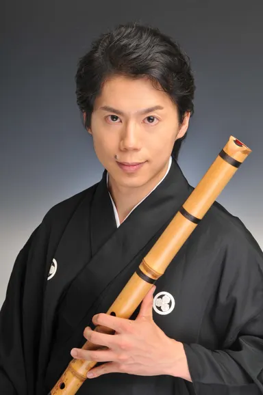 尺八演奏家　大山貴善氏