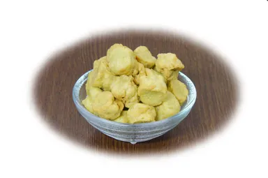 プロテインチャージえんどうまめスナックうましお味生地