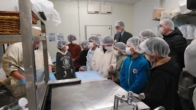 2020/1/21　エコスTAIRAYA宝珠花店見学の様子