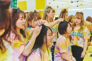 トラ耳ヘアスタイル体験ブース