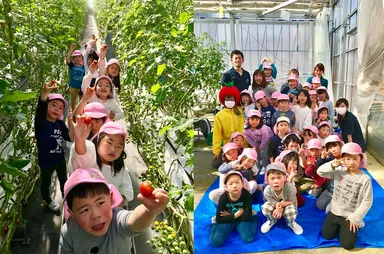 トマト狩り＆いちご狩り