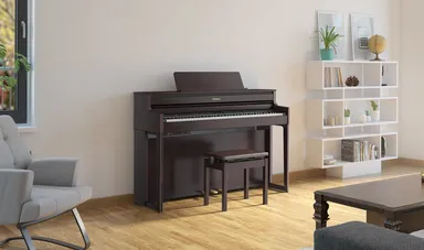 『HP704』 (ダークローズウッド調仕上げ) の設置イメージ