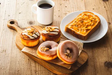 くるみを使用したタリーズコーヒーの3つの商品