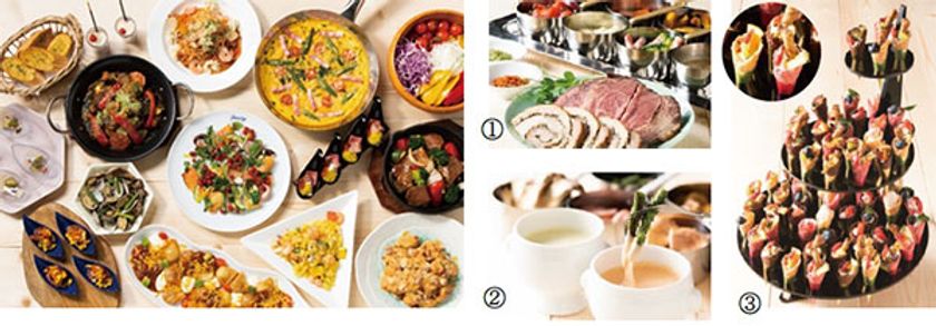 ローストビーフや2種類のチーズソースで味わう
鉄板焼きをライブキッチンで
「スプリングバイキング2020」開催
2020年3月1日(日)より レストラン「グランカフェ」にて