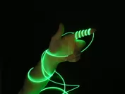 レーザー光ファイバー照明(緑)
