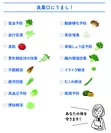 『野菜はくすり』裏表紙