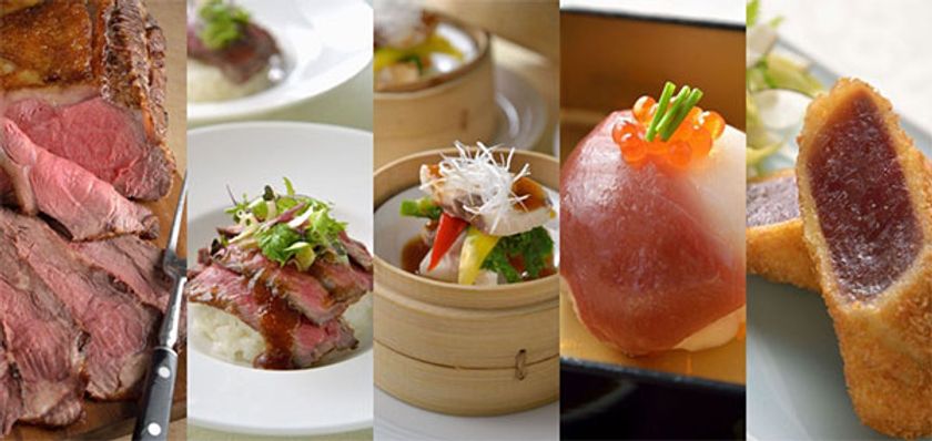 美味の王道「牛肉」と「鮪」を和洋中の多彩な料理で提供
春の美食対決「牛肉」vs「鮪」フェア開催
2020年3月1日(日)より 世界バイキング「エトワール」にて