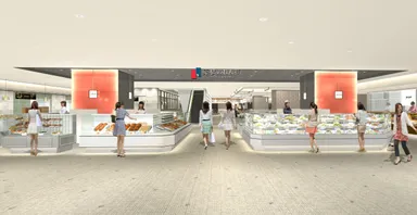 [パース]東横のれん街 メイン