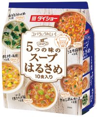 「ロカボマーク」認定製品　1食あたりの糖質10g以下の『コバラにうれしい 5つの味のスープはるさめ』新発売