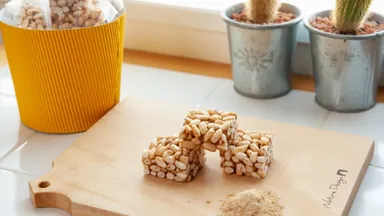 【3,000円コース】玄米のぽん菓子「朝食用・おやつ用 各1個」