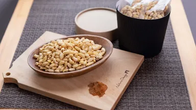 【12,000円コース】玄米のぽん菓子「朝食用・おやつ用・おつまみ用 各2個」と「大豆やパスタのぽん菓子人気商品の5点セット」