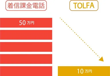 経費を約1/5へと削減可能