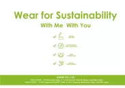 Wear for Sustainability ロゴ