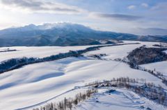 大雪高原旭ヶ丘(空撮)