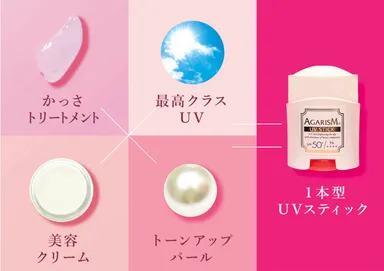 アガリズム トーンアップUVスティック