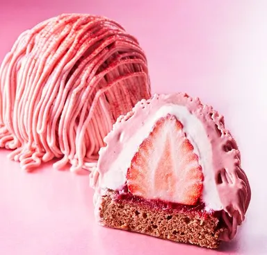 絞りたて！DXあまおうのモンブラン