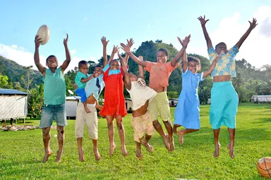 フィジーの子供たち