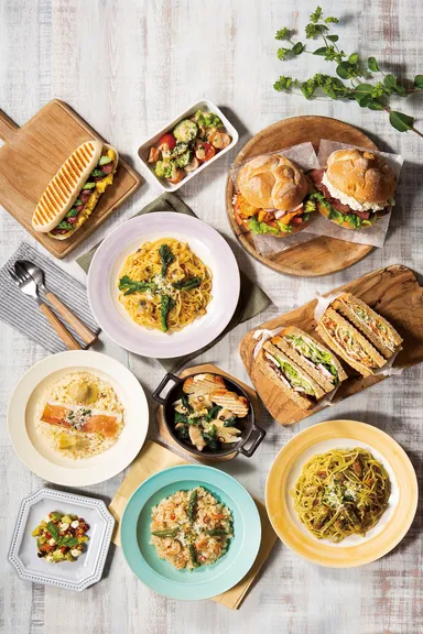 セガフレードの春の新フードメニュー