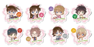 『名探偵コナン』ブラインド桜型アクリルバッジ