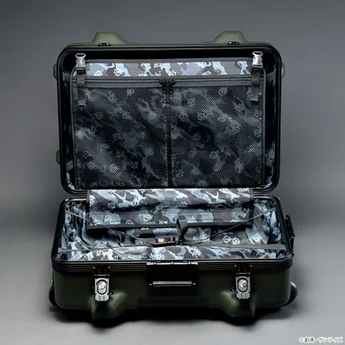 STRICT-G × PROTEXキャリーケースCR-4000　『機動戦士ガンダム』ジオン軍モデル(内側)