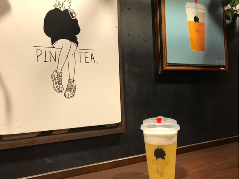 渋谷初!モバイルオーダーのチーズティー専門店！
フワトロ食感でファン急増！
PIN TEA（ピンティー）が渋谷Lad’s Dining内にオープン！
