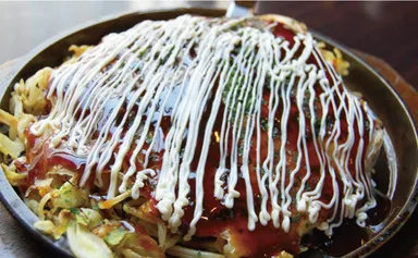 米粉のお好み焼き