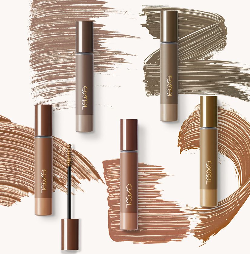 【5月19日】メイクアップブランド『エクセル』から、
ひと塗りで高発色!
ふんわりと柔らかな毛流れ感を演出する
「アイブロウマスカラ」 発売