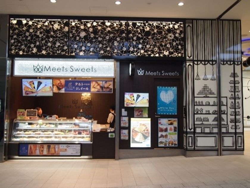 近鉄駅構内で展開中の催事型スイーツショップ
「Meets Sweets」が梅田に初進出！