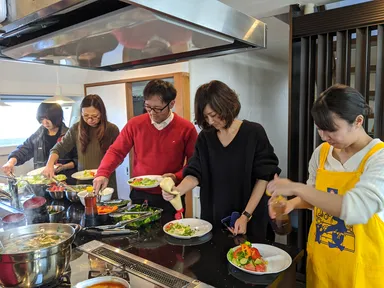 ビュッフェスタイルで好きなものを好きなだけいただけます♪