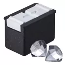 透明氷ダイヤモンド型