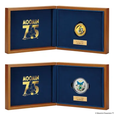 ムーミンコイン金貨銀貨ケース