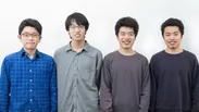 左から：星井さん、松尾さん、米田 寛峻さん、米田 優峻さん