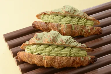 クロワッサン　宇治抹茶