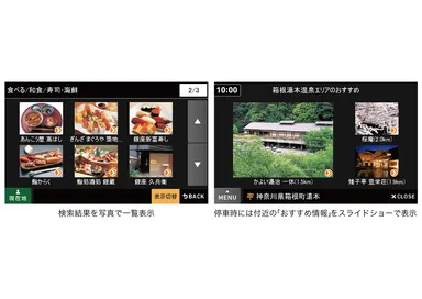 約12万枚の観光ガイド写真でスポットをおすすめ