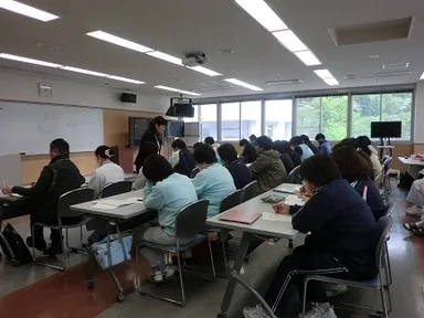 釜石市での心のケア研修