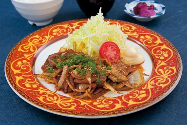 遠州黒豚コク旨焼肉定食