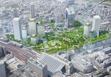 うめきた2期地区全景（完成予想イメージ）